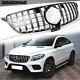For 2016 2017 2018 2019 Mercedes Benz C292 Gle Coupe Gt Chrome Bar Black Grille