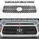 For 2018-20 Toyota Tundra Sr 5 Platinum Black Snap On Grille Overlay Front Cover