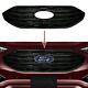 For 2019 2020 Ford Edge Black Snap On Grille Overlay Full Front Grill Covers New
