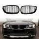 For Bmw 06-09 E92 E93 328i 335i 2dr Front Kidney Grille Grill Double Rib Blk U6