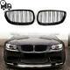 For Bmw 06-09 E92 E93 328i 335i 2dr Front Kidney Grille Grill Double Rib Blk Uk