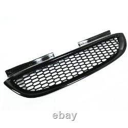For Hyundai Genesis Coupe Car Front Mesh Grille Grill 2008-2012 Matte BLK UK