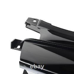 For Mercedes Benz R170 W170 SLK Class 1998-04 2-PIN Front Upper Grill Chrome Blk
