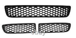 For VW Bora 98-05 radiator grille honeycombs + grille bumper left right center