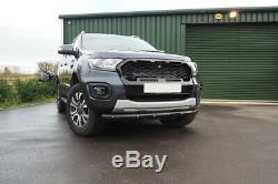 Ford Ranger Grille Upgrade T8 2019+ Wildtrak Ultimate Stealth Grill GLOSS BLACK