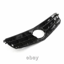 Front Bumper Grille Fit For Benz C Class W204 WithLED Emblem C300/C350 08-14 Blk E