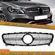 Front Bumper Grille For Mercedes-benz 16-18 W176 A200 A250 A45 Diamond Style Blk
