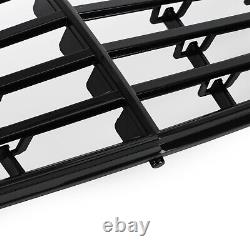 Front Bumper Grille Grill Fit Mercedes Benz W211 E350 500 07-09 AMG Gloss Blk A9