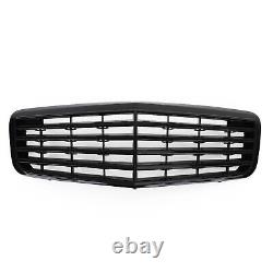 Front Bumper Grille Grill Fit Mercedes Benz W211 E350 500 07-09 AMG Gloss Blk CZ
