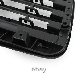 Front Bumper Grille Grill Fit Mercedes Benz W211 E350 500 07-09 AMG Gloss Blk H6