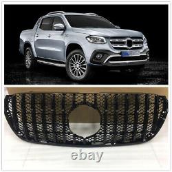 Front GT Grille Upper Grill Black Fit For Mercedes Benz X-Class 2018-2021 BLK UK