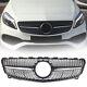 Front Grill Grille For Mercedes-benz 16-18 W176 A200 A250 A45 Diamond Blk