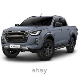 Front Grille Grill Cover Gloss Black For Isuzu DMAX D-MAX V-Cross Pickup 2022