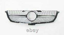 Front Grille Grill For Mercedes Benz W166 ML300 ML320 ML350 ML400 2012-15 BLK WO