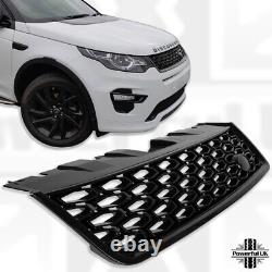 Front Grille for Discovery Sport L550 Dynamic design pack style Gloss Black HSE