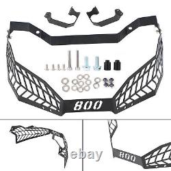 Front Headlight Grille Headlamp Protector Guard Black For Cfmoto 800Mt 21-22 H6