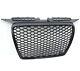 Front Grill For Audi A3 8p Radiator Grille Honeycomb Grill Without Emblem Black Gloss