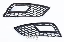 Front grill honeycomb grill emblem holder ventilation grille for Audi A4 B8 from 2011