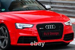 Front grille radiator grille Audi A5 facelift RS 5 S5 tuning 2012 BLACK honeycomb grill