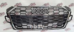 Genuine Audi A5 8W6 Facelift S-Line Radiator Grill Chrome Front Grill 8W685551BL
