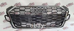 Genuine Audi A5 8W6 Facelift S-Line Radiator Grill Chrome Front Grill 8W685551BL