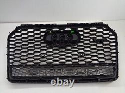 Genuine Audi RS6 4G radiator grille black shiny 4G0853651 grill facelift RS