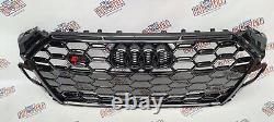 Genuine Audi S5 8W6 Radiator Grill Black Shiny Front Grill 8W6853651BQ BN