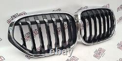 Genuine BMW X1 F48 LCI Facelift Grill Radiator Grill Front Grill Chrome Black