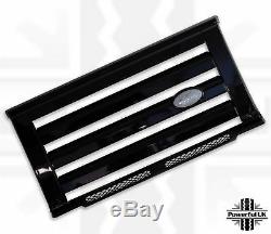 Genuine Defender SVX front grille in Gloss Black 90 110 +badge LR041905 X-Tech