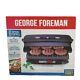 George Foreman Grill Grp99blk 100-sq In Nonstick Countertop 6 Serving New