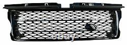 Gloss Black 2010 style front grille for Range Rover SPORT 05-09 supercharged HST