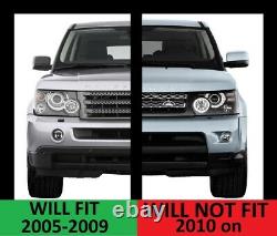 Gloss Black 2010 style front grille for Range Rover SPORT 05-09 supercharged HST