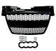 Gloss Black Front Conversion Grille Rs Style For Audi Tt 2008-14 8j Honeycomb