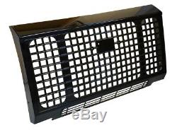 Gloss Black Heritage edition style front grille for Land Rover Defender 90 110