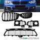 Grid Set Bumper Gloss Black + Double Bar For Bmw 4 Series F32 F36 F36 M Package