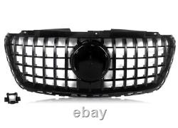 Grill Grill Front Panamericana Gt For Sprinter W907 W910 Amg Black Cam