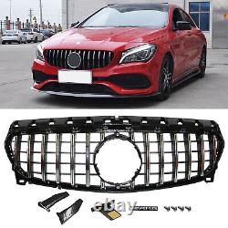 Grill radiator grille silver black GT Panamericana Mercedes CLA Coupe C117 X117