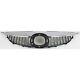 Grille For 2006-2008 Mazda 6 Std. Type With Chrome Upper Bar Textured Blk. Plastic