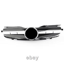 Grille Grill For Mercedes Benz R170 W170 AMG SLK Class 1998-04 2-PIN Chrome+BLK