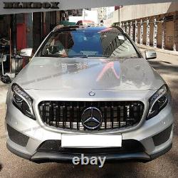 Gt Black Glossy Frame Grille Fit 2018 2019 2020 Mercedes Benz X156 Suv Gla Class
