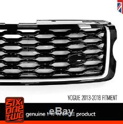 HAWKE MY18 style front grille fit RANGE ROVER VOGUE L405 2013-2018 GENUINE blk/s