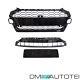 Honeycomb Grill Wide Radiator Grill Black + Front Camera For Audi A4 B9 Facelift S Line