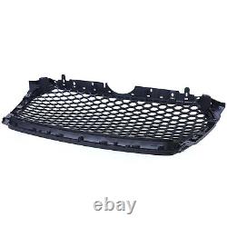 Honeycomb Sport radiator grille without emblem black matte for Audi A4 B9 8W 15-19