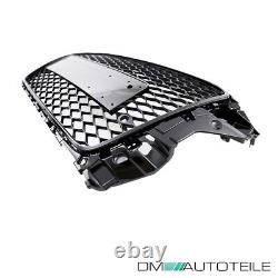 Honeycomb design radiator grille black gloss + PDC fits Audi A3 8V 12-16 not RS3