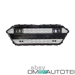 Honeycomb grill radiator grille black silver grille for Audi A7 4K C8 from 2018 not RS7
