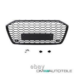 Honeycomb grille radiator grille black gloss fits Audi A6 4G C8 from 2018 no RS6