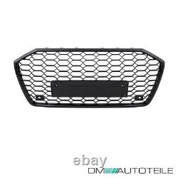 Honeycomb grille radiator grille black gloss fits Audi A6 4G C8 from 2018 no RS6