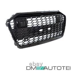 Honeycomb grille radiator grille black gloss grid fits Audi A6 F2 C8 not RS6