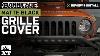 Jeep Wrangler Barricade Matte Black Grille Cover 2007 2017 Jk Review U0026 Install