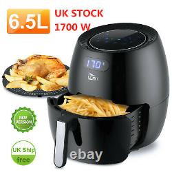 Kitchen Air Fryer 6.5L Frying Chip Low Fat Healthy Cooker Oven Food Oil Free XXL